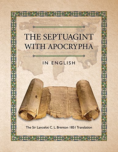 Cover for C L Brenton · The Septuagint with Apocrypha in English: The Sir Lancelot C. L. Brenton 1851 Translation (Paperback Book) (2014)