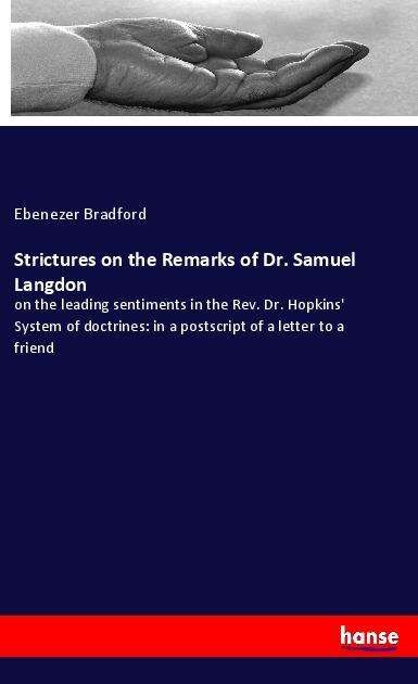 Cover for Bradford · Strictures on the Remarks of D (Bog)