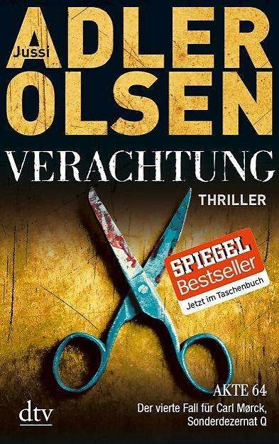 Cover for Jussi Adler-Olsen · Carl Mørck: Verachtung (Paperback Bog) (2014)