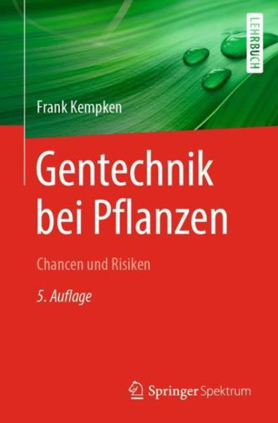 Cover for Kempken · Gentechnik bei Pflanzen (Buch) (2020)