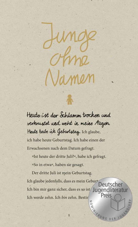 Cover for Tasane · Junge ohne Namen (Book)