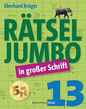 Cover for Eberhard Krüger · Rätseljumbo in großer Schrift 13 (Paperback Book) (2022)