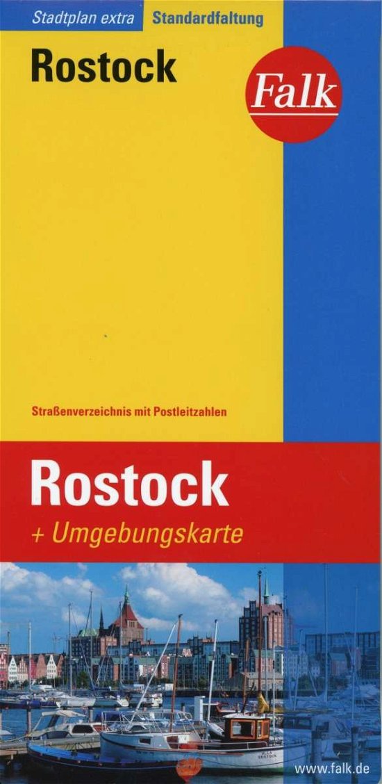 Cover for Mair-Dumont · Rostock, Falk Extra 1:20 000 (Book) (2016)