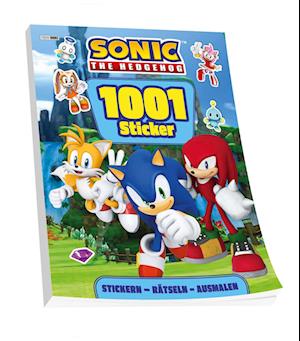 Cover for Panini · Sonic The Hedgehog: 1001 Sticker: Stickern – Rätseln – Ausmalen (Book) (2024)