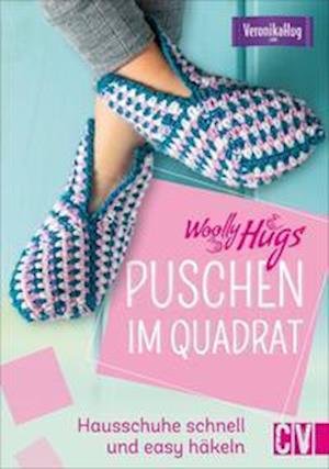 Cover for Veronika Hug · Woolly Hugs Puschen im Quadrat (Pocketbok) (2021)