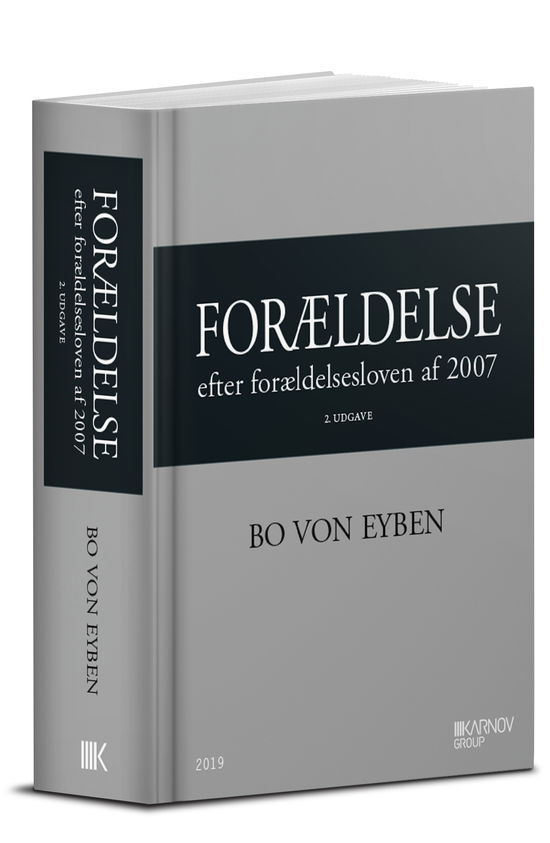 Cover for Bo von Eyben · Forældelse (Sewn Spine Book) [2.º edición] (2019)