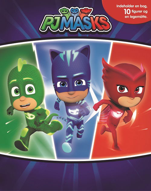 Busy Book: PJ Masks - Busy Book (m. bog, 10 figurer og legemåtte) -  - Merchandise - Karrusel Forlag - 9788771317435 - 20. november 2020