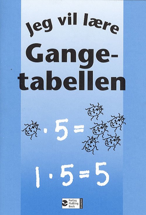 Cover for Kirsten von Müllen · Jeg vil lære: Jeg vil lære, Gangetabellen (Poketbok) [1:a utgåva] (2006)
