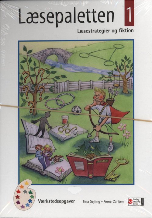 Cover for Anne Borgersen; Tina Sejling · Læsepaletten: Læsepaletten 1, Værkstedsopgaver (Løsblad) [1. utgave] [Løsblade] (2006)
