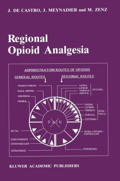 Juan E. De Castro · Regional Opioid Analgesia: Physiopharmacological Basis, Drugs, Equipment and Clinical Application - Developments in Critical Care Medicine and Anaesthesiology (Paperback Book) [Softcover Reprint of the Original 1st Ed. 1991 edition] (2012)