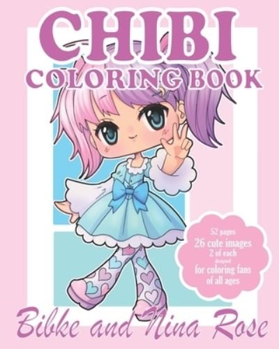Bibke · Chibi Coloring Book: Kawaii Princes and Princesses Lolita Fashion (Paperback Book) (2021)