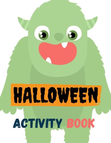 Cover for Halloween Activity Book for Kid Edition · Halloween Activity Book (Paperback Book) (2020)