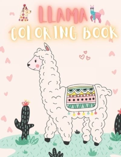 Cover for To The Point · Llama Coloring Book (Paperback Bog) (2020)