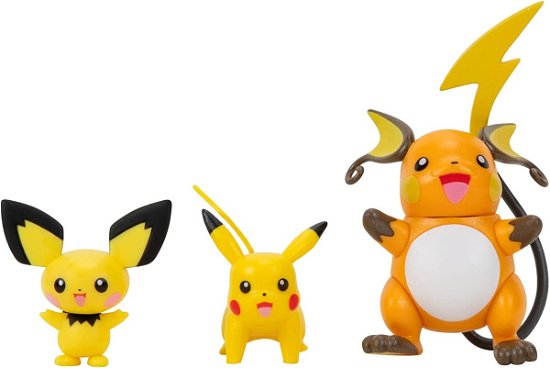 Pokemon - Select Evolution 3-Pack - Pikachu (Pkw2778) - Jazwares - Mercancía -  - 0191726434436 - 27 de enero de 2024