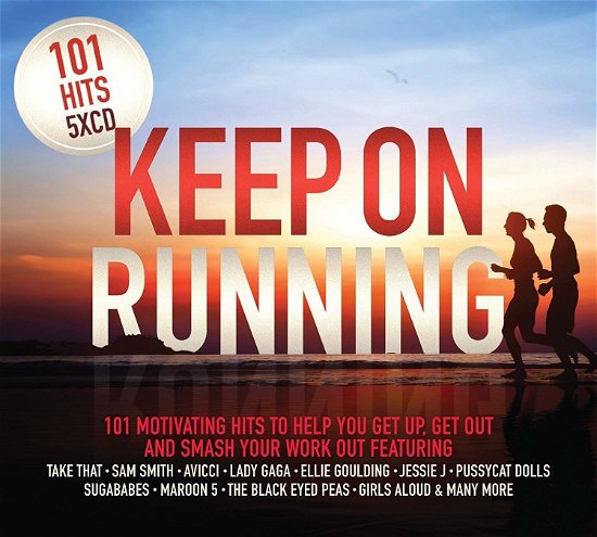 Cover for 101 Hits Keep on Running · 101 Keep on Running (CD) (2021)