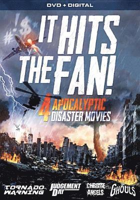 Cover for It Hits the Fan: 4 Apocalyptic Disaster Movies DVD (DVD) (2019)