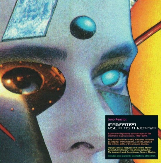 Cover for Juno Reactor · Imagination, Use It As a Weapon (CD) [Signed edition] (2024)