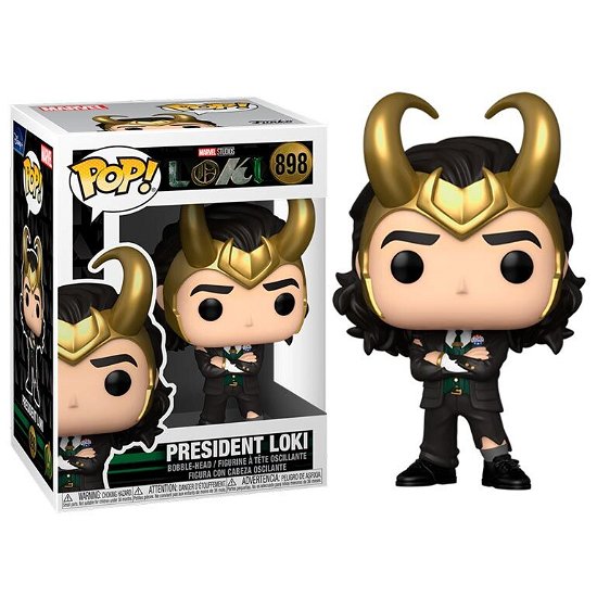 Pop Loki President Loki - Pop Marvel Loki - Merchandise - Funko - 0889698557436 - 31. august 2021