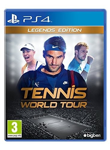 Cover for BigBen · Tennis World Tour - Legends Edition (PS4)