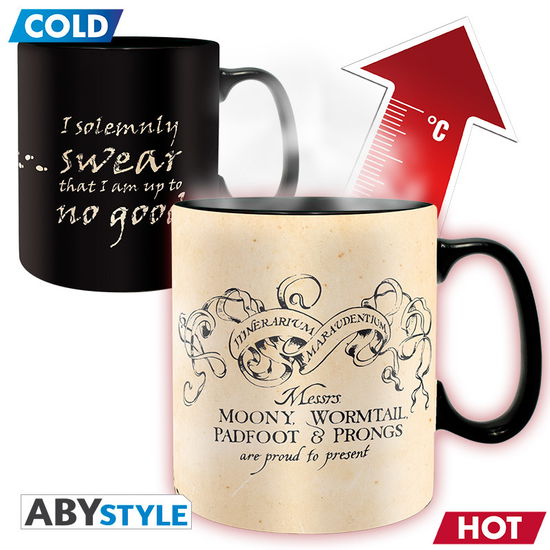 Harry Potter Marauder Heat Change Mug - Harry Potter - Kirjat - ABYSSE UK - 3700789236436 - perjantai 1. maaliskuuta 2024