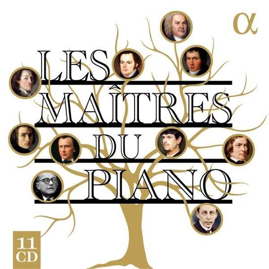 Cover for Nelson Georner / Alexander Lonquich / Francios-frederic Guy / Eric Le Sage / Edna Stern / Anna Vinnitskaya · Les Maitres Du Piano (CD) (2020)