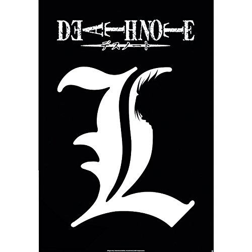 DEATH NOTE - Poster 68X98 - L Symbol - Abystyle - Merchandise - Abysse Corp - 3760116317436 - 7. februar 2019