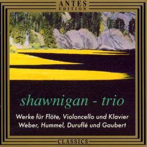 Weber / Shawnigan Trio · Works for Flute Cello & Piano (CD) (1996)