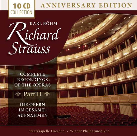 Cover for Böhm Karl · Strauss: Complete Operas Anniv (CD) (2014)