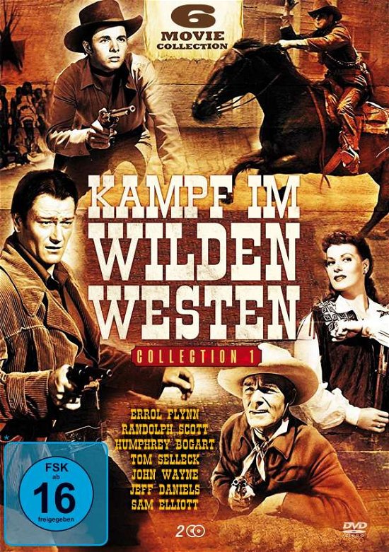 Cover for John Wayne · Kampf Im Wilden Westen Collection 1 (DVD) (2018)