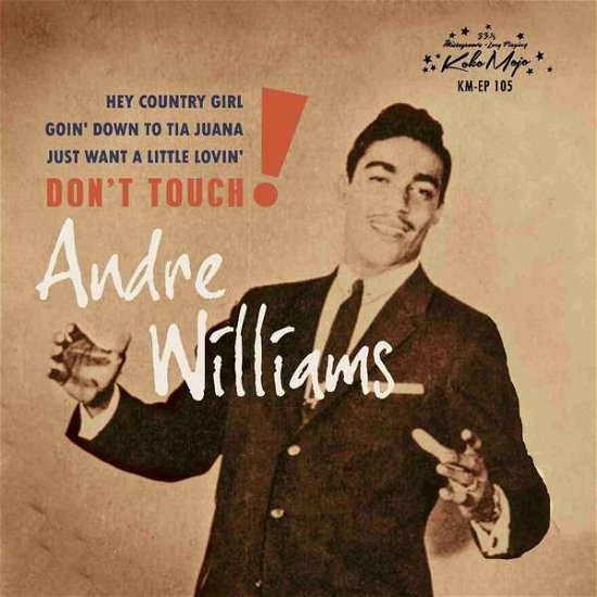 Cover for Andre Williams · Don't Touch (7&quot;) [EP edition] (2019)