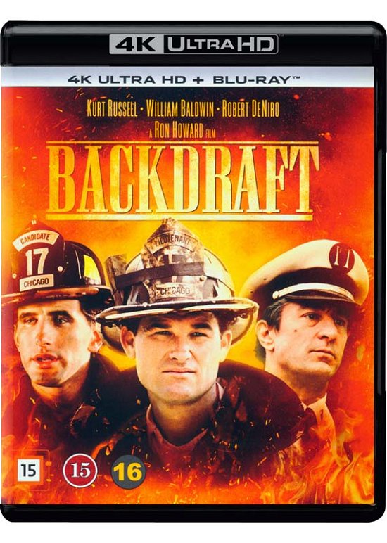 Cover for Backdraft (4K Ultra HD/BD) (2019)
