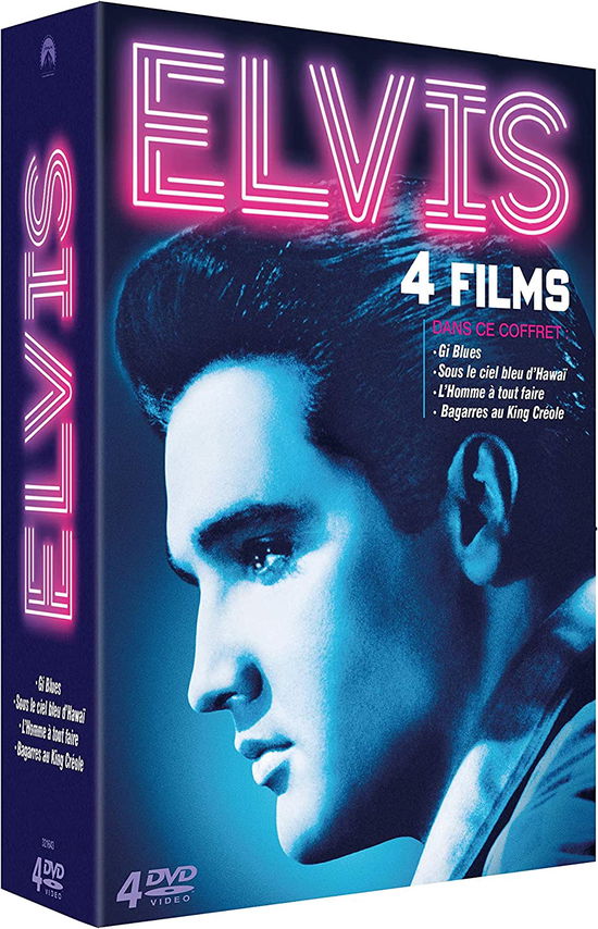 Cover for Elvis 4 Films (DVD)