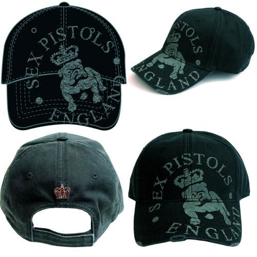 The Sex Pistols Unisex Baseball Cap: Bull Dog - Sex Pistols - The - Merchandise - Live Nation - 182476 - 5055295314436 - March 19, 2012