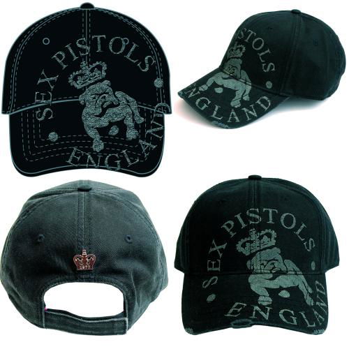 Cover for Sex Pistols - The · The Sex Pistols Unisex Baseball Cap: Bull Dog (CLOTHES) [Black - Unisex edition] (2012)