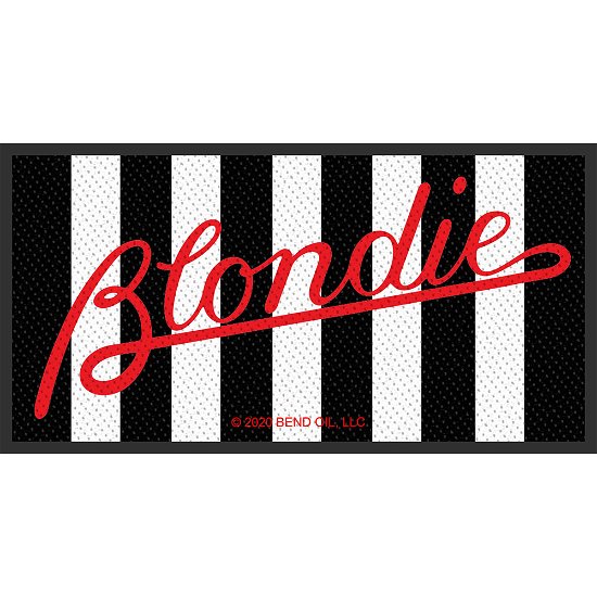 Cover for Blondie · Blondie Standard Woven Patch: Parallel Lines (Patch) [Black edition] (2020)