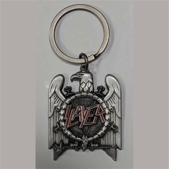 Cover for Slayer · Slayer Keychain: Silver Eagle v2 (Die-Cast Relief) (MERCH)
