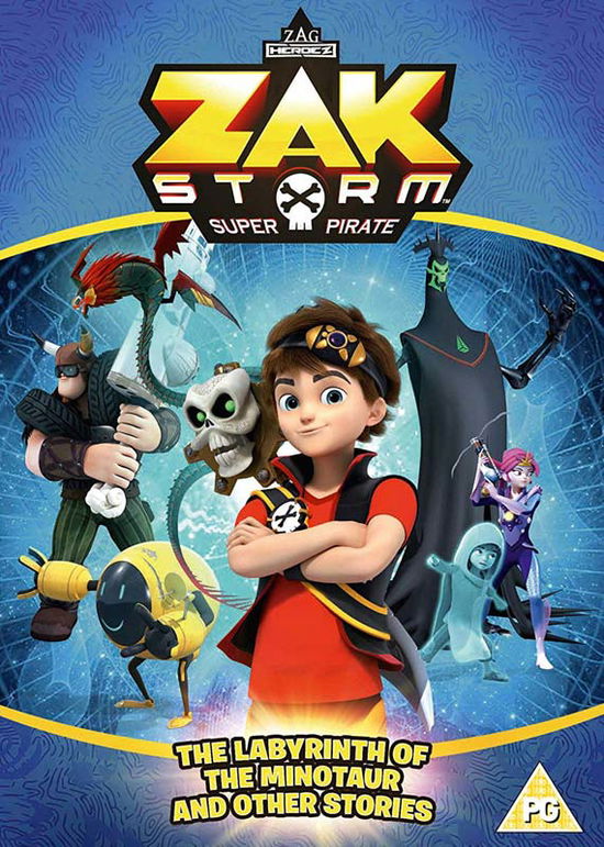 Cover for Zak Storm Labyrinth of the Minotaur · Zak Storm - The Labyrinth of the Minotaur and Other Stories (DVD) (2020)