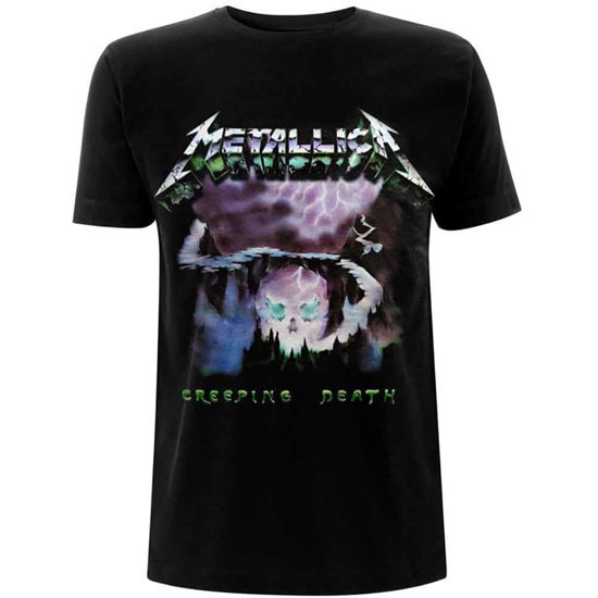 Metallica Unisex T-Shirt: Creeping Death - Metallica - Produtos - PHD - 5060489506436 - 22 de outubro de 2018