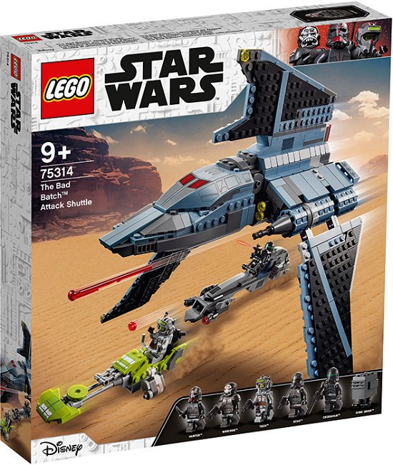 Cover for Lego Star Wars · The Bad Batch Attack Ship (75314) (Leksaker)