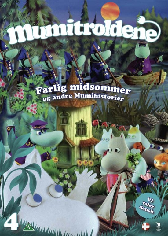 Cover for Mumitroldene 4 · Farlig Midsommer &amp; Andre Mumihistorier (DVD) (2014)
