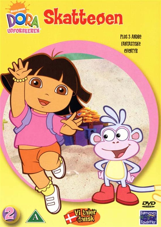 Cover for Dora Udforskeren · Skatteøen (DVD) (2011)