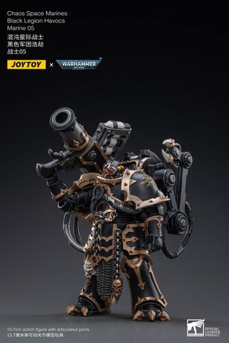 Cover for Dark Source Trading · Joytoy Warhammer 40k Black Legion Havocs Marine 05 (MERCH) (2022)