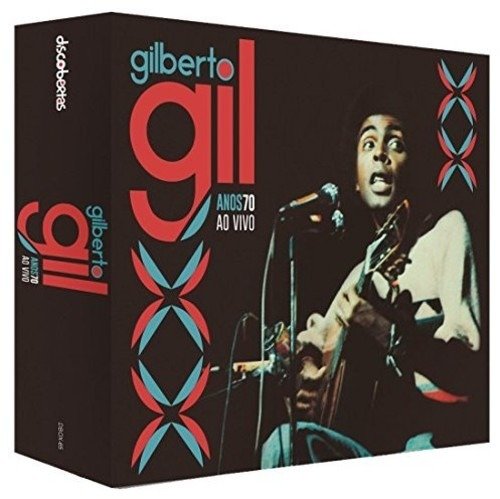 Cover for Gilberto Gil · Anos 70 Ao Vivo Box (CD) [Box set] (2017)