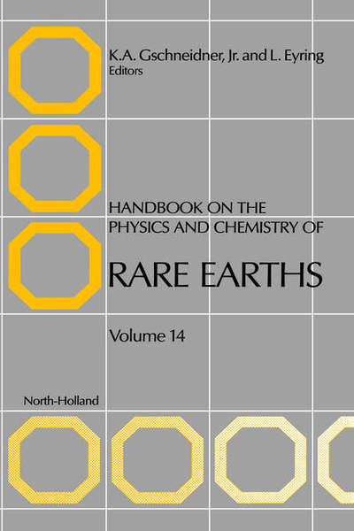 Cover for Gschneidner · Handbook on the Physics and Chemistry of Rare Earths - Handbook on the Physics &amp; Chemistry of Rare Earths (Innbunden bok) (1991)