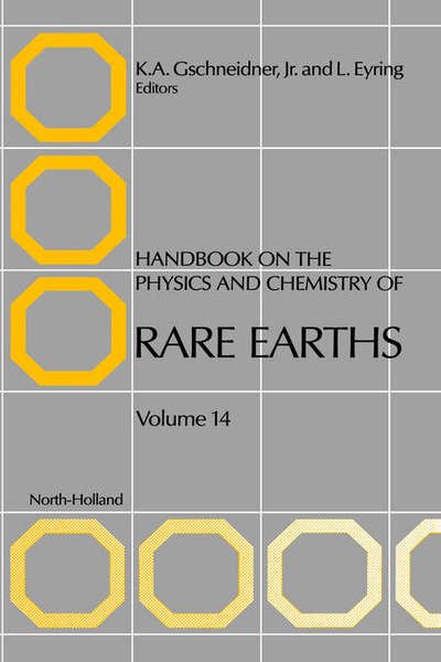 Cover for Gschneidner · Handbook on the Physics and Chemistry of Rare Earths - Handbook on the Physics &amp; Chemistry of Rare Earths (Hardcover bog) (1991)