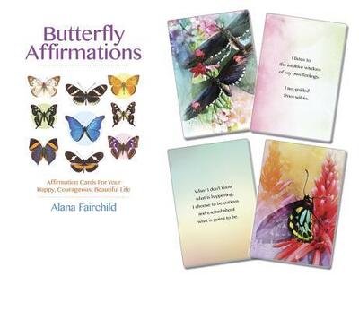 Butterfly Affirmations : Affirmation Cards For Your Happy, Courageous, Beautiful Life - Alana Fairchild - Jogo de tabuleiro - Llewellyn Publications - 9780738748436 - 8 de outubro de 2015