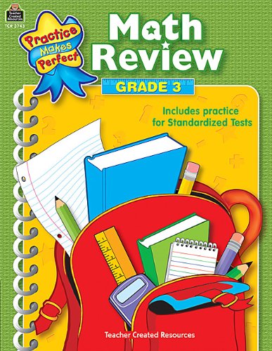 Cover for Mary Rosenberg · Math Review Grade 3 (Practice Makes Perfect (Teacher Created Materials)) (Paperback Book) (2003)