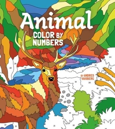 Cover for Diego Vaisberg · Animal Color by Numbers (Paperback Bog) (2022)