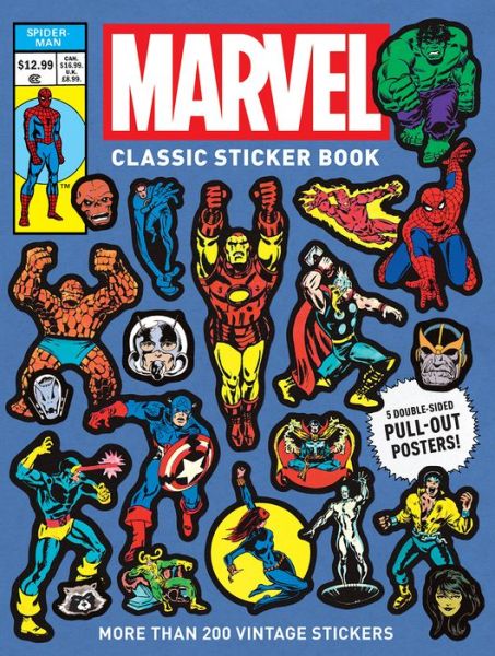 Marvel Classic Sticker Book - Marvel Entertainment - Kirjat - Abrams - 9781419743436 - tiistai 28. heinäkuuta 2020