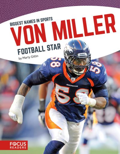 Cover for Marty Gitlin · Von Miller (Hardcover Book) (2017)